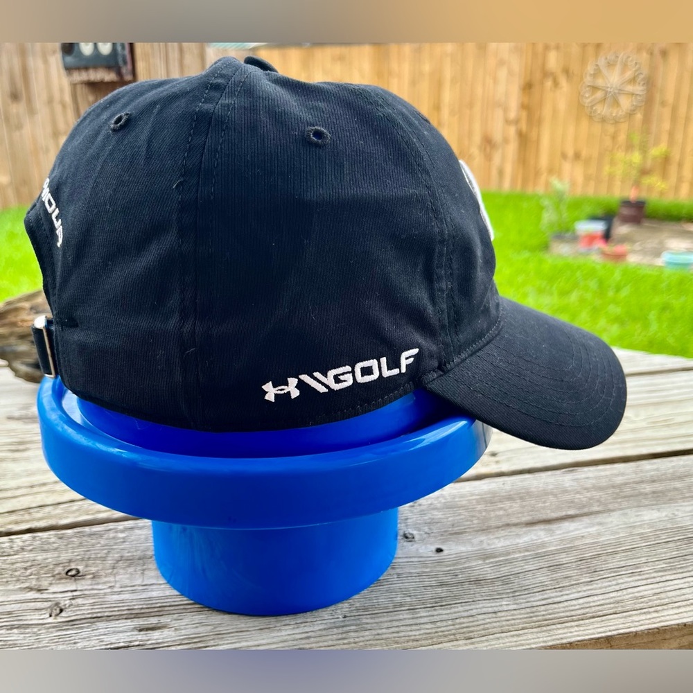 Under‎ Armour Golf Adjustable Black And White Cap - Picture 5 of 7